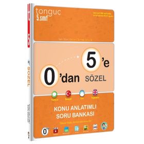 Tonguç Yayınları 0´dan 5´e Sözel Konu Anlatımlı Soru Bankası