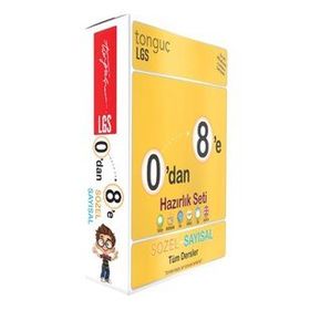 Tonguç Yayınları 0'dan 8'e Hazırlık Seti