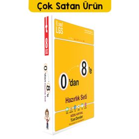 Tonguç Yayınları 0'dan 8'e Hazırlık Seti