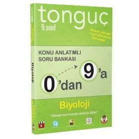 Tonguç Yayınları 0'dan 9'a 9.Sınıf Biyoloji Konu Anlatımlı Soru Bankası