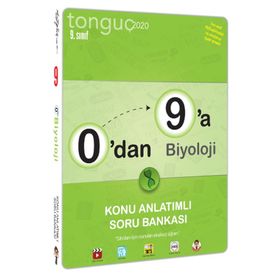 Tonguç Yayınları 0'dan 9'a 9.Sınıf Biyoloji Konu Anlatımlı Soru Bankası
