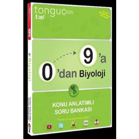 Tonguç Yayınları 0'dan 9'a 9.Sınıf Biyoloji Konu Anlatımlı Soru Bankası