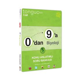 Tonguç Yayınları 0'dan 9'a 9.Sınıf Biyoloji Konu Anlatımlı Soru Bankası