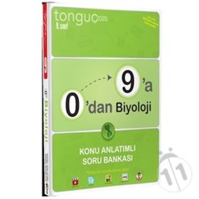 Tonguç Yayınları 0'dan 9'a 9.Sınıf Biyoloji Konu Anlatımlı Soru Bankası