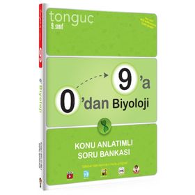 Tonguç Yayınları 0'dan 9'a 9.Sınıf Biyoloji Konu Anlatımlı Soru Bankası