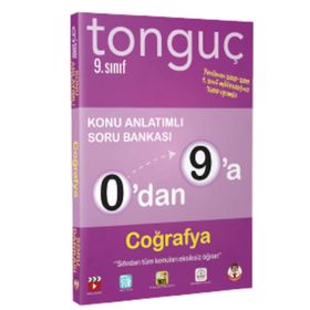 Tonguç Yayınları 0'dan 9'a 9.Sınıf Coğrafya Konu Anlatımlı Soru Bankası