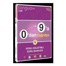 Tonguç Yayınları 0'dan 9'a 9.Sınıf Coğrafya Konu Anlatımlı Soru Bankası