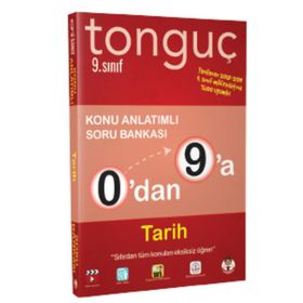 Tonguç Yayınları 0'dan 9'a 9.Sınıf Tarih Konu Anlatımlı Soru Bankası