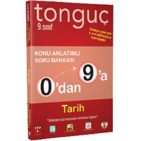 Tonguç Yayınları 0'dan 9'a 9.Sınıf Tarih Konu Anlatımlı Soru Bankası