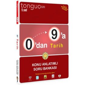 Tonguç Yayınları 0'dan 9'a 9.Sınıf Tarih Konu Anlatımlı Soru Bankası