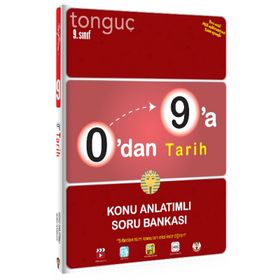 Tonguç Yayınları 0'dan 9'a 9.Sınıf Tarih Konu Anlatımlı Soru Bankası