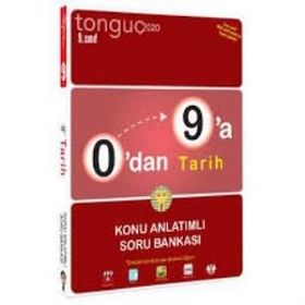 Tonguç Yayınları 0'dan 9'a 9.Sınıf Tarih Konu Anlatımlı Soru Bankası