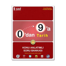 Tonguç Yayınları 0'dan 9'a 9.Sınıf Tarih Konu Anlatımlı Soru Bankası