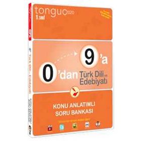 Tonguç Yayınları 0'dan 9'a 9.Sınıf Türk Dili ve Edebiyatı Konu Anlatımlı Soru Bankası