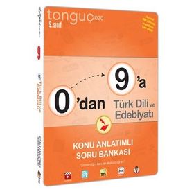 Tonguç Yayınları 0'dan 9'a 9.Sınıf Türk Dili ve Edebiyatı Konu Anlatımlı Soru Bankası