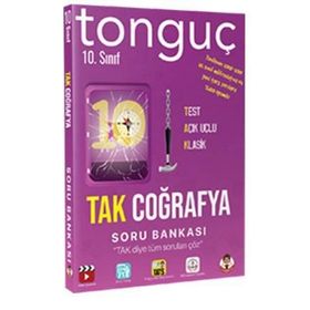 Tonguç Yayınları 10.Sınıf Coğrafya TAK Soru Bankası