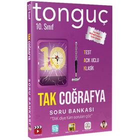 Tonguç Yayınları 10.Sınıf Coğrafya TAK Soru Bankası
