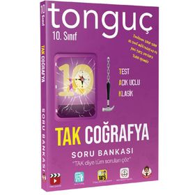 Tonguç Yayınları 10.Sınıf Coğrafya TAK Soru Bankası