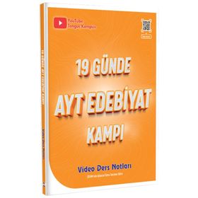 Tonguç Yayınları 19 Günde AYT Edebiyat Kampı Ders Notları