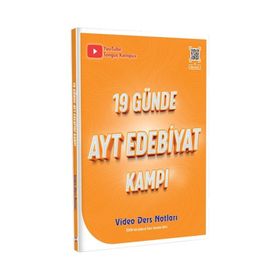 Tonguç Yayınları 19 Günde AYT Edebiyat Kampı Ders Notları
