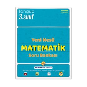 Tonguç Yayınları 3. Sınıf Matematik Dört Dörtlük Yeni Nesil Soru Bankası