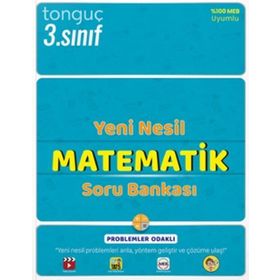 Tonguç Yayınları 3. Sınıf Matematik Dört Dörtlük Yeni Nesil Soru Bankası