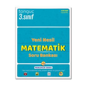 Tonguç Yayınları 3. Sınıf Matematik Dört Dörtlük Yeni Nesil Soru Bankası