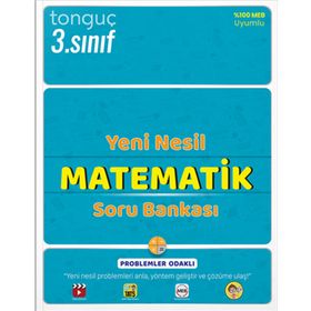 Tonguç Yayınları 3. Sınıf Matematik Dört Dörtlük Yeni Nesil Soru Bankası