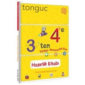 Tonguç Yayınları 3'ten 4'e Hazırlık Kitabı