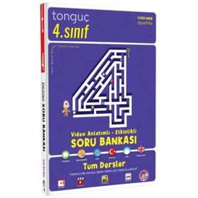 Tonguç Yayınları 4. Sınıf Tüm Dersler Video Anlatımlı Etkinlikli Soru Bankası