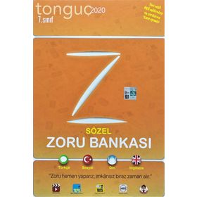 Tonguç Yayınları 7. Sınıf Sözel Zoru Bankası