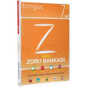 Tonguç Yayınları 7. Sınıf Sözel Zoru Bankası