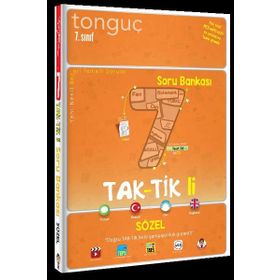Tonguç Yayınları 7. Sınıf Taktikli Sözel Soru Bankası