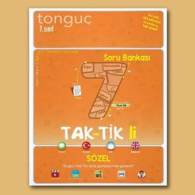 Tonguç Yayınları 7. Sınıf Taktikli Sözel Soru Bankası