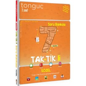 Tonguç Yayınları 7. Sınıf Taktikli Sözel Soru Bankası