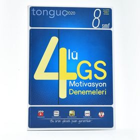 Tonguç Yayınları 8. Sınıf 4'lü LGS Denemeleri