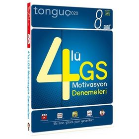 Tonguç Yayınları 8. Sınıf 4'lü LGS Denemeleri