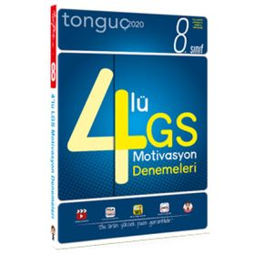 Tonguç Yayınları 8. Sınıf 4'lü LGS Denemeleri