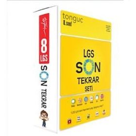 Tonguç Yayınları 8. Sınıf LGS 1. Dönem Konuları Son Tekrar Seti