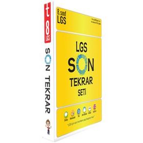 Tonguç Yayınları 8. Sınıf LGS 1. Dönem Konuları Son Tekrar Seti
