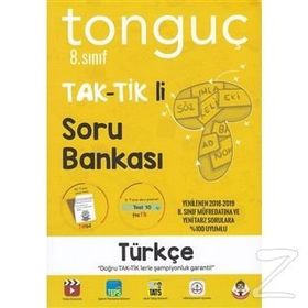 Tonguç Yayınları 8. Sınıf Türkçe Taktikli Soru Bankası
