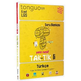 Tonguç Yayınları 8. Sınıf Türkçe Taktikli Soru Bankası