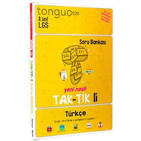 Tonguç Yayınları 8. Sınıf Türkçe Taktikli Soru Bankası