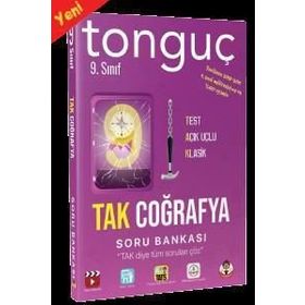 Tonguç Yayınları 9 Sınıf TAK Coğrafya Soru Bankası