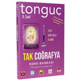 Tonguç Yayınları 9 Sınıf TAK Coğrafya Soru Bankası