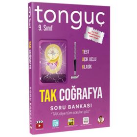 Tonguç Yayınları 9 Sınıf TAK Coğrafya Soru Bankası
