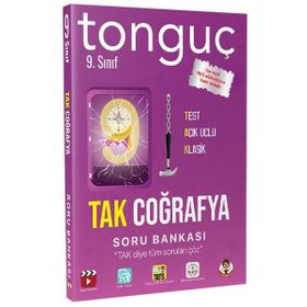 Tonguç Yayınları 9 Sınıf TAK Coğrafya Soru Bankası