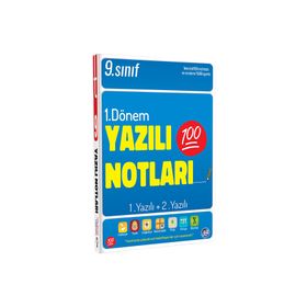 Tonguç Yayınları - 9. Sınıf Yazılı Notları 1. Dönem 1 ve 2. Yazılı
