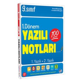 Tonguç Yayınları - 9. Sınıf Yazılı Notları 1. Dönem 1 ve 2. Yazılı
