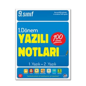 Tonguç Yayınları - 9. Sınıf Yazılı Notları 1. Dönem 1 ve 2. Yazılı
